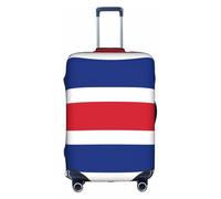 Housse de valise, motif drapeau du Costa Rica, idéale pour les affaires et l'extérieur, blanc, L