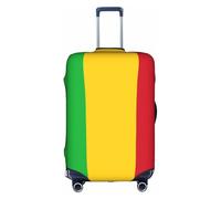 Housse de valise, motif drapeau du Mali - Impression tendance - Convient pour les affaires et l'extérieur, blanc, L