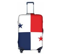 Housse de valise, motif drapeau du Panama, impression de personnalité tendance, convient pour une utilisation professionnelle et extérieure, blanc, S