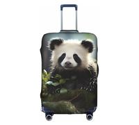 Housse de valise Panda Cubs in The Forest - Impression tendance - Convient pour les affaires et l'extérieur, blanc, L