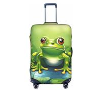 Housse de valise, protection tendance pour bagages de 45,7 à 81,3 cm, housses de valise lavables, imprimé grenouille de dessin animé
