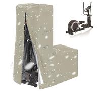 Housse de Vélo Elliptique Imperméable ,Couverture de Protection pour Vélos Elliptique D'appartement, Résistant Baches de Crosstraine Machine pour Intérieur et Extérieur(Size:420D：87*51*153CM,Color:Bei