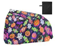 Housse de vélo étanche Happy Halloween avec trous de verrouillage, résistante aux UV, pour intérieur et extérieur, convient à la plupart des capa para motocicleta