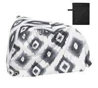 Housse de vélo imperméable pour cyclomoteur, cyclomoteur, protection solaire résistante au vent pour VTT et vélo de route Motif Ikat en Ouzbékistan avec blanc