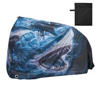 Housse de vélo imperméable pour cyclomoteur, cyclomoteur, protection solaire résistante au vent pour VTT, vélo de route et requins dans l'eau