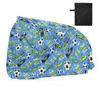 Housse de vélo imperméable pour vélo, cyclomoteur, protection contre la pluie, résistante au vent, protection solaire pour VTT, vélo de route, football, baskets de but de football