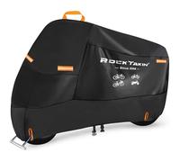 Housse de vélo pour 1 vélo d'extérieur imperméable 300D Oxford très résistante à la pluie, à la poussière, aux UV, au vent, avec bandes réfléchissantes, sac de rangement pour vélo électrique de