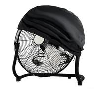 Housse de ventilateur industrielle, tissu Oxford imperméable et robuste avec cordon de serrage pour extérieur et intérieur, 59,7 x 74 x 20 cm (420D)