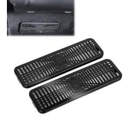 Housse De Ventilation Pour Tesla Model Y, Cache de Ventilation pour Tesla Model Y, Cache Grille de Ventilation Sous Siège Installation Sans Outil, Auto Air Vent Housse de Protection Accessoires, 2pc