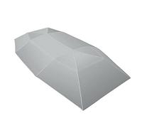 Housse de Voiture Bâche Parapluie Voiture Housse De Protection Solaire Parapluie Voiture Tissu Oxford Résistant Aux UV Pliable Tente De Toit Imperméable pour Voiture 4×2.1M Couverture de Voiture (Col