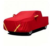 Housse De Voiture Compatible avec Ram 1200 2024-2025, Extérieure Étanche Coupe-Vent Imperméable Respirante Protection Toutes Saisons(Red)