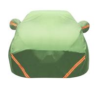 Housse De Voiture Complète Compatible avec Tesla Model X 2016-2025, Bâche De Protection Imperméable Respirante pour Tous Temps avec Fermeture Éclair(Green)
