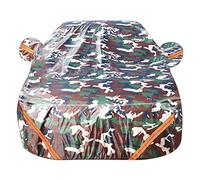 Housse De Voiture Complète Compatible avec Tesla Model X 2016-2025, Bâche De Protection Imperméable Respirante pour Tous Temps avec Fermeture Éclair(Camouflage)