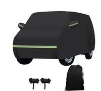 Housse de voiture complète pour VW T4 SWB 1995-2004, 210D housse de protection imperméable avec doublure en coton et fermeture éclair sur la portière latérale, bandes anti-vent, protection contre la