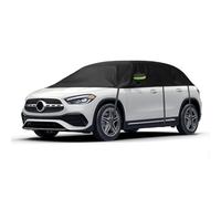 Housse de Voiture étanche Compatible avec Mercedes Benz GLA 2014-2023, Demi Housse Voiture Exterieur Réfléchissantes, Coupe-Vent pour Tous Les Temps, Protection Anti-UV Imperméable et antipoussière