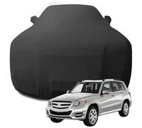 Housse de Voiture Extensible pour Mercedes Benz GLK 350 4MATIC 2013 | Intérieure sur Mesure Garage, Bâche Voiture en Velours Doux Anti-Poussière Respirante Protection Intégrale