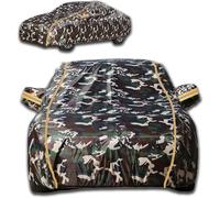 Housse de Voiture Extérieur pour 2014-2025 Land Rover Range Rover LWB SUV 4-Door,Bache Voiture Imperméable Coupe-Vent Résistant Aux Rayures Anti UV savec Corde d'alignement des Quatre Roues(Camo)