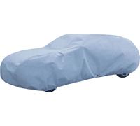 Housse de voiture garage complet pour limousine imperméable au vent protection UV respirante bâche résistante aux intempéries pour pluie poussière neige et protection solaire break argent 505x180x150 