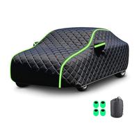 Housse de Voiture Grêle pour Vauxhall Adam （2012-2019）|sur Mesure pour protéger la Peinture du véhicule丨Tissu épaissi丨Imperméable et Anti-poussière丨Avec Sangles Anti-Vent