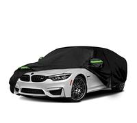 Housse de Voiture imperméable de Rechange pour BMW Série 3 320i 328i 328d 330i 330e 335i 340i 2007-2022 6 Couches Toutes Saisons avec Fermeture éclair de Porte pour Protection Contre la Neige, la