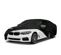 Housse de Voiture imperméable de Rechange pour BMW Série 5 2007-2024, 210T 6 Couches Toutes Saisons avec Fermeture éclair pour Protection Contre la Neige, la Pluie, la poussière, la grêle (528i 530i