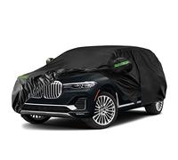 Housse de Voiture imperméable de Rechange pour BMW X7 2019-2024 2025, 210T, 6 Couches, Toutes Saisons, avec Fermeture éclair de Porte pour Protection Contre la Neige, la Pluie, la poussière, la grêle