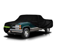 Housse de voiture imperméable de rechange pour Chevrolet C/K 1500/2500/3500 1988-1999, 2 portes étendues, coffre de lit long, 300D, toutes saisons, housse de voiture classique avec fermeture éclair de
