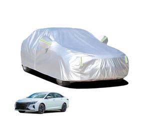 Housse de Voiture Imperméable pour Aeolus A60 Max 2021+ Protection Complète Contre la Pluie Poussière Neige Soleil et UV Hiver Été Tous Temps(Silver)