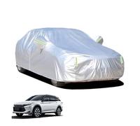 Housse de Voiture Imperméable pour Aeolus AX3 2021+ Protection Complète Contre la Pluie Poussière Neige Soleil et UV Hiver Été Tous Temps(Silver)