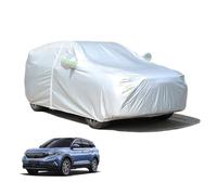 Housse de Voiture Imperméable pour Aeolus AX7 2020+ Protection Complète Contre la Pluie Poussière Neige Soleil et UV Hiver Été Tous Temps(Silver)