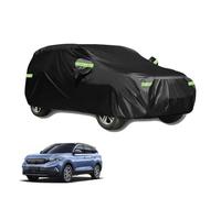 Housse de Voiture Imperméable pour Aeolus AX7 2020+ Protection Complète Contre la Pluie Poussière Neige Soleil et UV Hiver Été Tous Temps(Black)