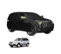 Housse de Voiture Imperméable pour Forester SG SH 2003-2012 Protection Complète Contre la Pluie Poussière Neige Soleil et UV Hiver Été Tous Temps(Black)