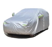 Housse De Voiture Imperméable Pour L'extérieur,Protection Uv Universelle,Couverture De Neige,Anti-Poussière Pour Berline,Combinaison De Berline Résistante Aux Rayures,Outils De Voi.Silver With Cotton