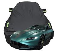 Housse de Voiture pour Aston Martin Vantage F1, Housse de Voiture imperméable et Respirante par Tous Les Temps, Oxford Respirante Couverture,Black-Plus-Cotton