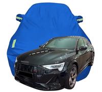 Housse de Voiture pour Audi e-tron S Sportback, Housse de Voiture imperméable et Respirante par Tous Les Temps, Oxford Respirante Couverture,Blue-Plus-Cotton
