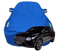 Housse de Voiture pour Bentley bentayga V8 Bentley, Anti-Rayures Anti-UV Étanche Oxford Bâche de Voiture, Toute la Météo Respirante Couverture,Blue-Plus-Cotton