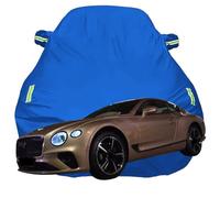 Housse de Voiture pour Bentley Continental GT, Housse de Voiture imperméable et Respirante par Tous Les Temps, Oxford Respirante Couverture,Blue-Plus-Cotton