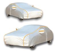 Housse de Voiture pour Bentley Continental GT V8 2019-2025,Bandes Réfléchissantes à Couverture Totale, Stabilité par Vent Fort, Fermeture Éclair Côté Conducteur, Usage Toutes Saisons