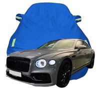 Housse de Voiture pour Bentley Flying Spur, Anti-Rayures Anti-UV Étanche Oxford Bâche de Voiture, Toute la Météo Respirante Couverture,Blue-Plus-Cotton