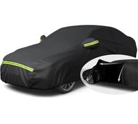 Housse de Voiture pour BMW E21 3 Series 1975-1991,Coque Intégrale pour Protection Contre Le Soleil, La Pluie Et avec Fermeture éclair Et Cordon De Serrage Coupe-Vent
