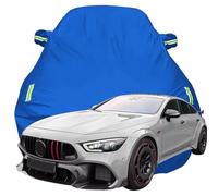 Housse de Voiture pour Brabus GT 900 Rocket Brabus, Anti-Rayures Anti-UV Étanche Oxford Bâche de Voiture, Toute la Météo Respirante Couverture,Blue-Plus-Cotton