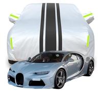 Housse de Voiture pour Bugatti Chiron Super Sport, Housse De Protection Anti-UV Respirante Résistant À La Poussière Pluie Respirante Couverture,B