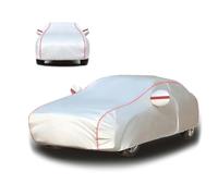 Housse de Voiture pour Cupra Born 2021 2022 2023 2024 2025+, Imperméable, Respirante, à la Neige, Aux Déchirures, Housse de Protection Extérieure pour Voiture, Silver Red