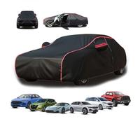 Housse de Voiture pour Fiat 500L Trekking 2013-2024,Respirant Rayures Pluie Neige Résistant à La Chaleur avec Poche Miroir Et Bandes Réfléchissantes MK7