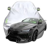 Housse de Voiture pour Lamborghini Urus Venatus Evo S P900 MANSORY, Anti-Rayures Anti-UV Étanche Oxford Bâche de Voiture, Toute la Météo Respirante Couverture,Silver-Plus-Cotton