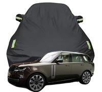 Housse de Voiture pour Land Rover Range Rover 2023 2024 2025 2026, Anti-Rayures Anti-UV Étanche Oxford Bâche de Voiture, Toute la Météo Respirante Couverture,Black