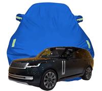 Housse de Voiture pour Land Rover Range Rover D350 ATB LWB, Anti-Rayures Anti-UV Étanche Oxford Bâche de Voiture, Toute la Météo Respirante Couverture,Blue