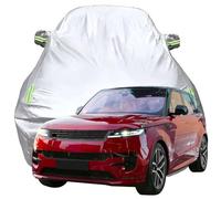 Housse de Voiture pour Land Rover Range Rover Sport First Edition, Anti-Rayures Anti-UV Étanche Oxford Bâche de Voiture, Toute la Météo Respirante Couverture,Silver-Plus-Cotton