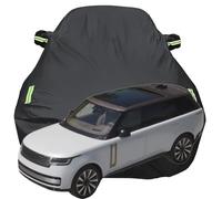 Housse de Voiture pour Land Rover Range Rover V8 2022 2023 2024 2025 2026, Anti-Rayures Anti-UV Étanche Oxford Bâche de Voiture, Toute la Météo Respirante Couverture,Black