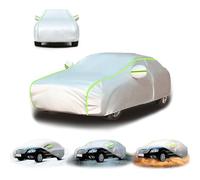 Housse de Voiture pour Lucid Air Pure 2022-2024,Bâche Voiture Extérieur Imperméable Anti-UV, Anti-Vent et Anti-poussière avec Fermeture Éclair Latérale Q77